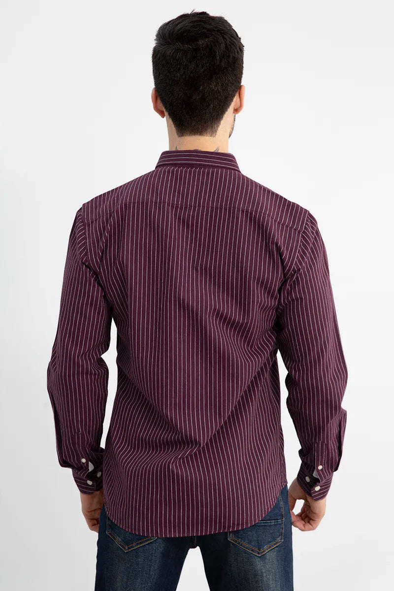 Lining Maroon Shirt